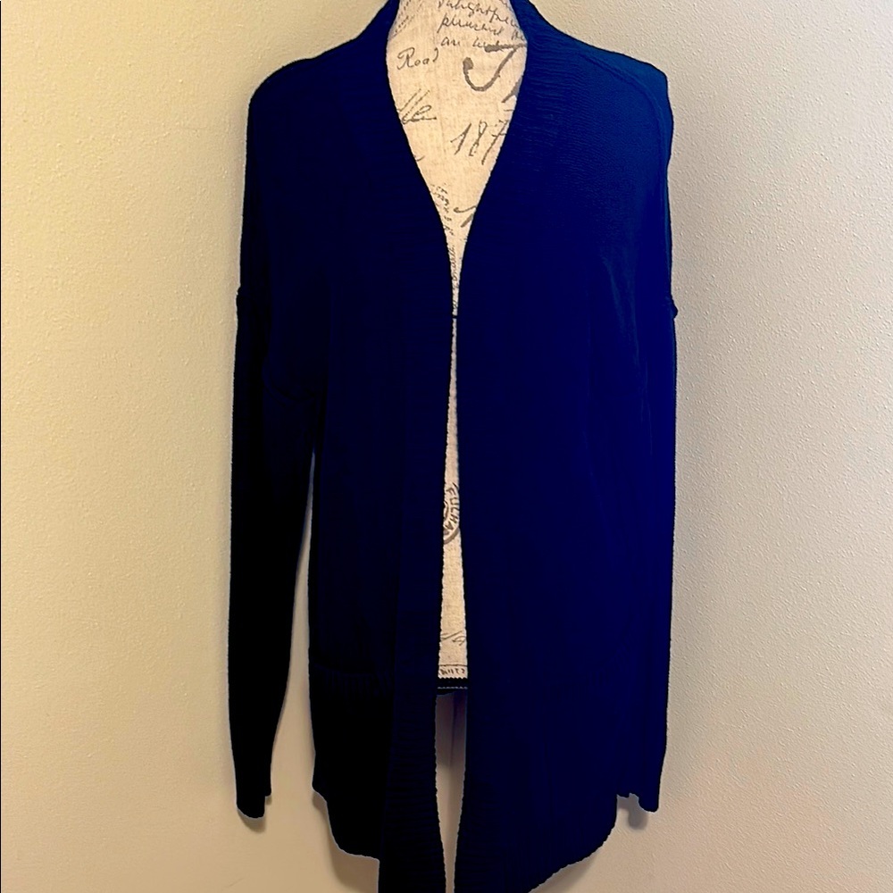 Sonoma Black Cardigan Sweater Large